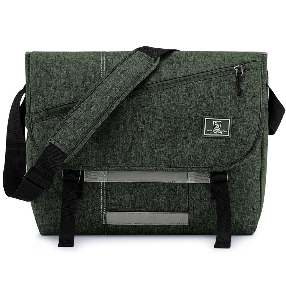OIWAS Messenger Bag for Men, 15.6 Inch Laptop Crossbody Bags Women Casual